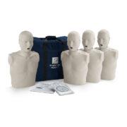 Prestan Professional Adult CPR-AED Training Manikins 4-Pack with CPR Feedback
